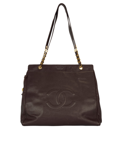 Chanel Vintage XL Shoulder Bag, front view